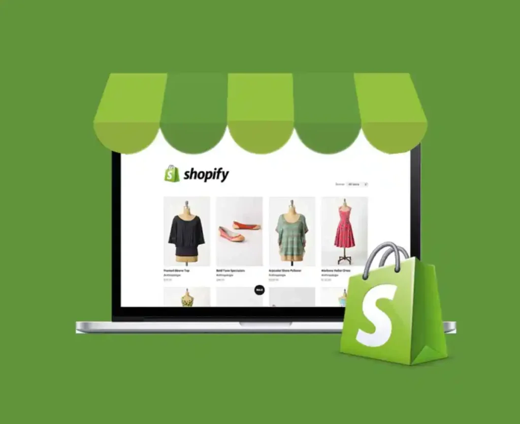 Shopify store